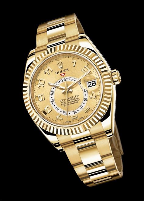 rolex sky dweller oyster perpetual gold|Rolex Sky-Dweller price used.